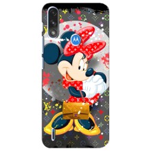 Чехол Disney Mouse Motorola E7 Power (PREMIUMPrint) (Minni с бантиком)
