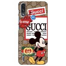 Чехол Disney Mouse Motorola E7 Power (PREMIUMPrint) (Стильный Микки)