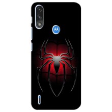 Чехол с человеком пауком для Motorola E7 Power - (AlphaPrint) (Паук марвел)