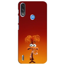 Чехол Головоломка для Motorola E7 Power - (AlphaPrint) (Тревожность)