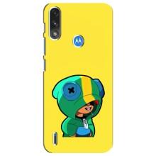 Чехол Бравл Старс для Motorola E7 Power – Леон (LEON)