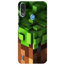 Чохол Майнкрафт на Motorola E7 Power (AlphaPrint) Minecraft (текстура Майнкрафт)