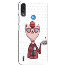Чехол на тематику: Коты для Motorola E7 Power – Кот аристократ