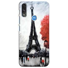 Чохол Ейфелева Вежа Motorola E7 Power - (AlphaPrint) (Вежа в Парижі)