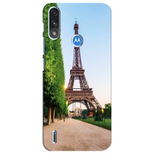 Чохол Ейфелева Вежа Motorola E7 Power - (AlphaPrint) (Дорога до Парижу)