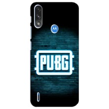 Чеjхол PUBG для Моторола Е7 Павер (AlphaPrint) (Лого PUBG)