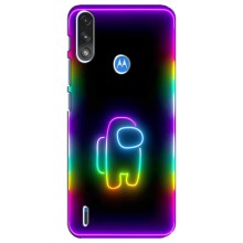 Чохли Амонг Ас для Motorola E7 Power (AlphaPrint) (Яскравий скін)