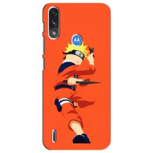 Чохли з принтом НАРУТО на Motorola E7 Power (Силует Наруто)