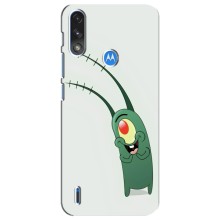 Чохол з картинкою "Одноокий Планктон" на Motorola E7 Power (Милий Планктон)