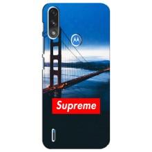 Чехол для Motorola E7 Power с картинкой Supreme (AlphaPrint)