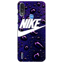 Чохол для Motorola E7 Power - з принтом Найк (AlphaPrint) (Найк принт)