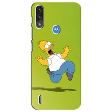 Чjхол з Сімпсонами для Motorola E7 Power (VPrint) (Гомер Сімпсон)