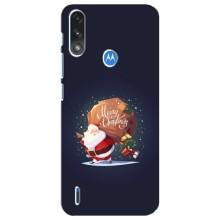 Чохол Санта Клаус для Motorola E7 Power – Подарунки від Санти