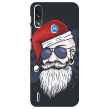 Чохол Санта Клаус для Motorola E7 Power – Різдвяний МЕН
