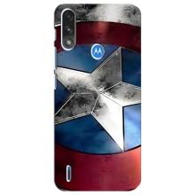 Чехол с Щитом Капитана Америки на Motorola E7 Power – Щит Капитана Америки