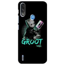 Чехол Супергерои Марвел на Моторола Мото е7і / е7 павер (Groot)