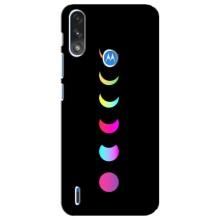 Чехол (ТПУ) с планетами на Motorola E7 Power – Полнолуние