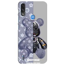 Круті Чохли Луі Віттон для Motorola E7 Power (AlphaPrint) (Робот Медведик)