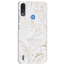 Мраморний чехол на Motorola E7 Power (VPrint) (Білий мрамор)