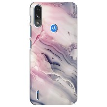 Мраморний чехол на Motorola E7 Power (VPrint) (Пурпурний Мрамор)