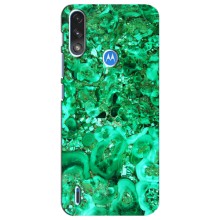 Мраморний чехол на Motorola E7 Power (VPrint) (Салатовий Мрамор)