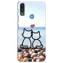 Силіконові Чохли Коханій людині для Motorola E7 Power – Котейки