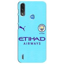 Силиконовые Чехлы принт Футбол на Motorola E7 Power – Man City