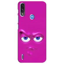 Силиконовые Чехлы (смешные стикеры) для Motorola E7 Power – Хитрая мордочка