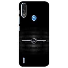 Силиконовый бампер с картинкой машины на Motorola E7 Power (Mercedes)