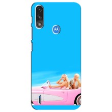 Силиконовый Чехол Барби Фильм на Motorola E7 Power (Барби и Кен)