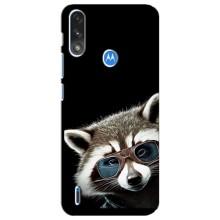 Силіконовий Чохол з Энотами  на Motorola E7 Power – Стильний Єнот