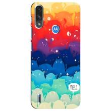 Силиконовый чехол с котиком для Motorola E7 Power – Mew