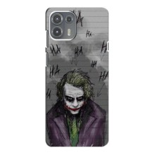 Чехлы с картинкой Джокера на Motorola Edge 20 Lite – Joker клоун
