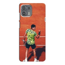 Чохли з прінтом Спортивна тематика для Motorola Edge 20 Lite – Алькарас Тенісист
