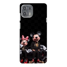 Чехол Disney Mouse Motorola Edge 20 Lite (PREMIUMPrint) – Семья Маусов