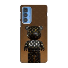 Чехлы для Motorola Edge 20 Pro - Bearbrick Louis Vuitton (PREMIUMPrint)