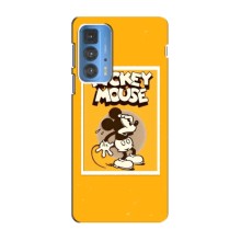 Чехлы с принтом Микки Маус на Motorola Edge 20 Pro (Испуганный Микки)
