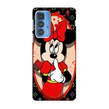 Чехол Disney Mouse Motorola Edge 20 Pro (PREMIUMPrint) – Минни Маус ЛВ