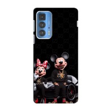 Чехол Disney Mouse Motorola Edge 20 Pro (PREMIUMPrint) – Семья Маусов