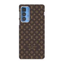 Чехол Стиль Louis Vuitton на Motorola Edge 20 Pro (Фон Луи Виттон)