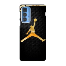 Силиконовый Чехол Nike Air Jordan на Мото Едж 20 Про – Джордан 23