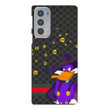 Бренднові Чохли для Motorola Edge 20 - (PREMIUMPrint) (Утка Гуччі)