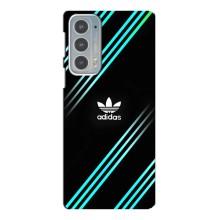 Чохли Адидас для Motorola Edge 20 (AlphaPrint) – Адідас з полосами