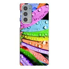 Чехлы (ART) Цветы на Motorola Edge 20 (VPrint) (Семицветик)