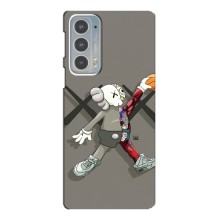 Чохли для Motorola Edge 20 - Bearbrick Louis Vuitton (PREMIUMPrint) (Беарбрік Джордан)
