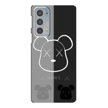 Чохли для Motorola Edge 20 - Bearbrick Louis Vuitton (PREMIUMPrint) (БеарБрік очі)
