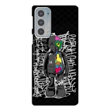 Чохли для Motorola Edge 20 - Bearbrick Louis Vuitton (PREMIUMPrint) (Стиль Bearbrick)
