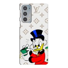 Чехли для Motorola Edge 20 - Скрудж МакДак Louis Vuitton (PREMIUMPrint) (Бакси Скрудж)