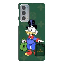 Чехли для Motorola Edge 20 - Скрудж МакДак Louis Vuitton (PREMIUMPrint) (Богата Утка)