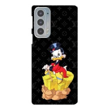 Чехли для Motorola Edge 20 - Скрудж МакДак Louis Vuitton (PREMIUMPrint) (Богатство Макдака)